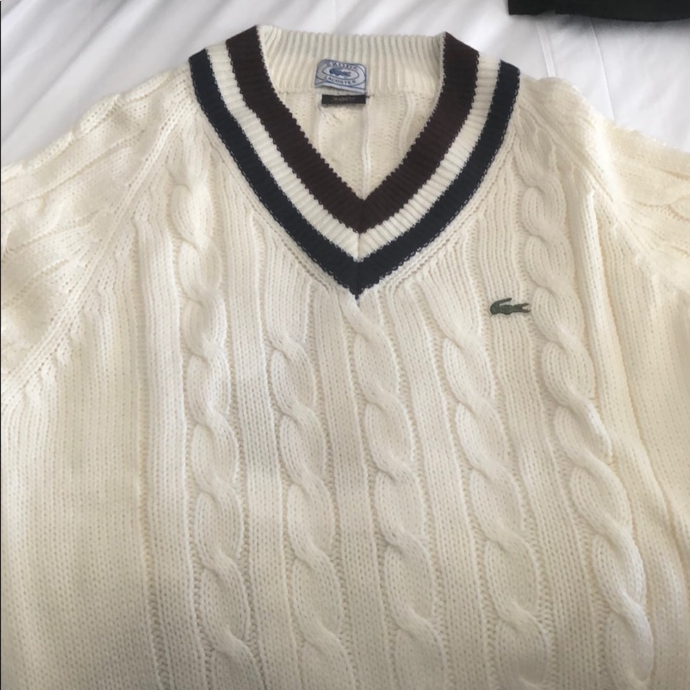 Vintage tennis sweater